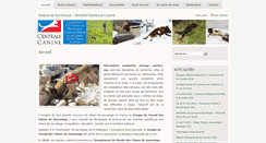 Desktop Screenshot of chiensdesauvetage.fr